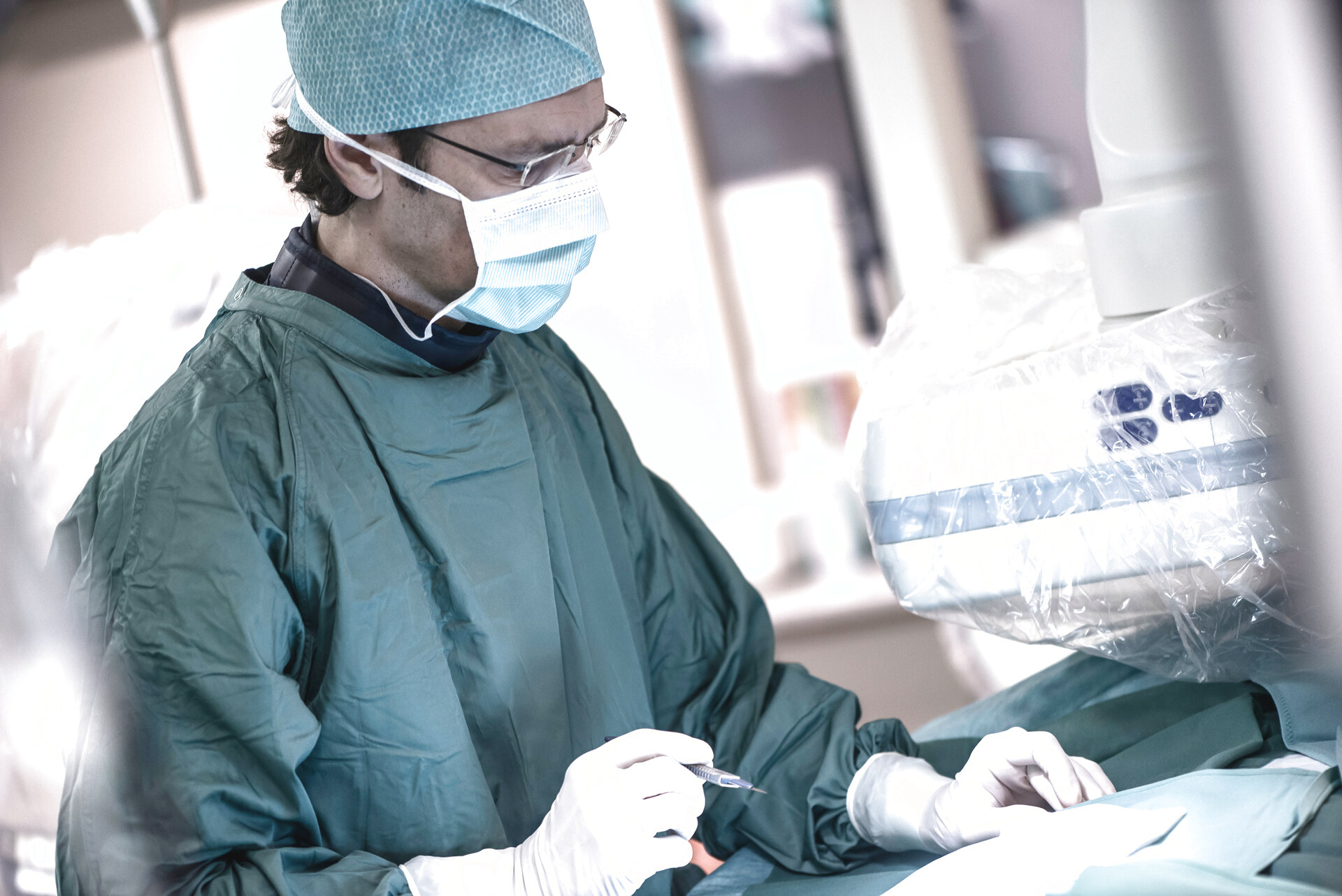 Interventional radiology procedure